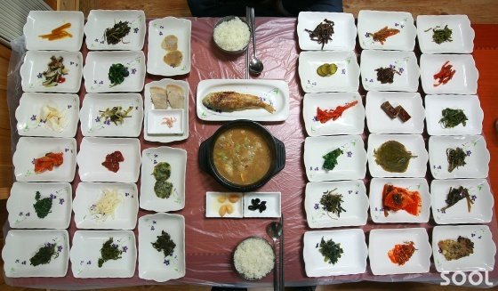 별미식당 산채정식(전북 무주군)