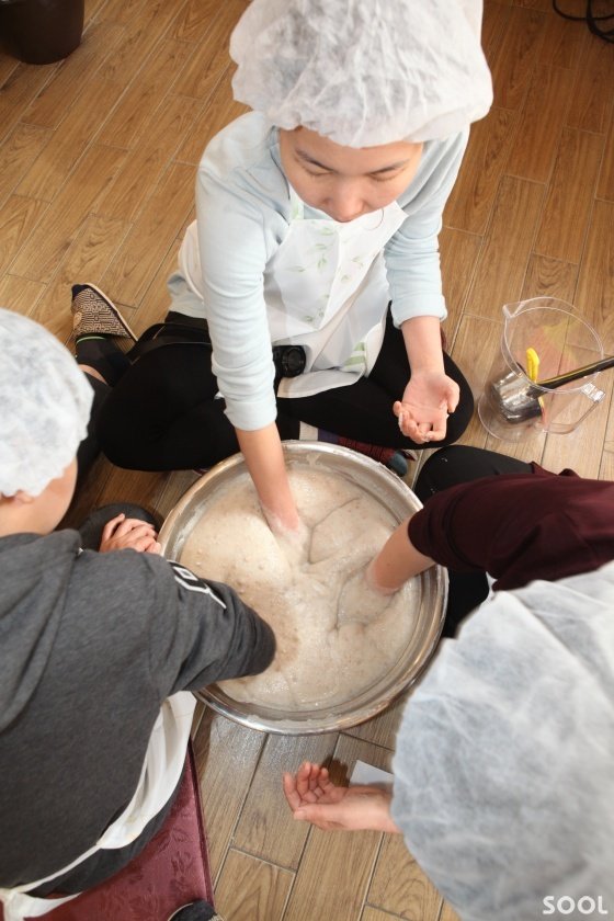 수제품 술을 빚는 과정