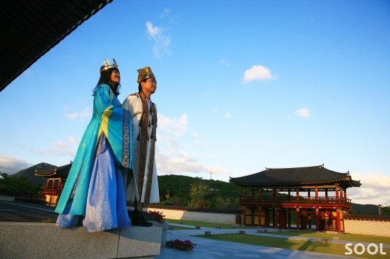 가야왕궁의 복삭체험
