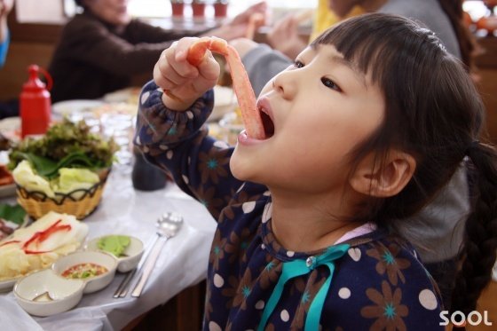 아이들도 반하는 대게 맛