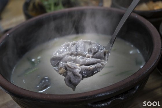 검은콩 수제비