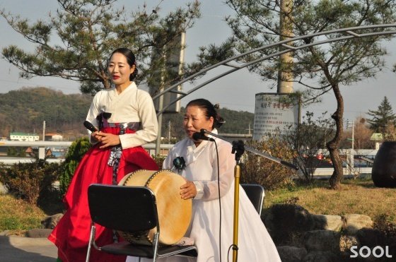 김영희 명창과 제자분