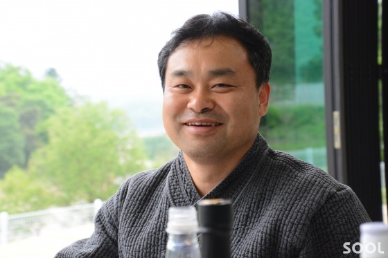 김경찬 대표가 전통주에 대해 말하고 있다. 
