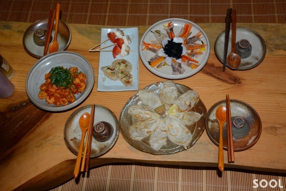 토란을 주 재료로 만든 효우반