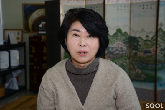 좋은술 이예령 대표. 세계 어디에 내놓아도 자랑할 수 있는 술 만들기에 최선을 다한다