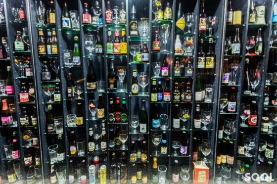 벨기에 수도인 브뤼셀에서 개최되는 맥주 주간 축제 현장