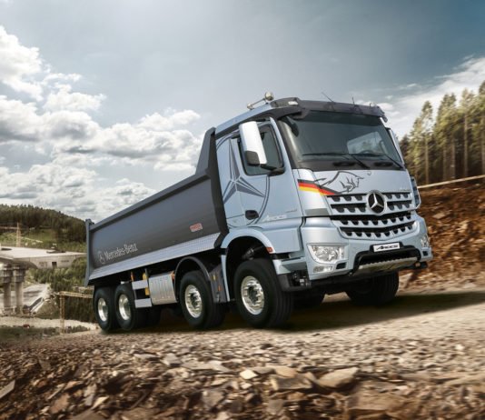 벤츠트럭, ‘아록스 덤프 실버 불’ 출시