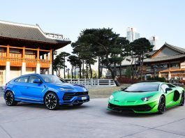 세계에서 가장 빠른 우루스 및 아벤타도르 SVJ 국내 최초 공개