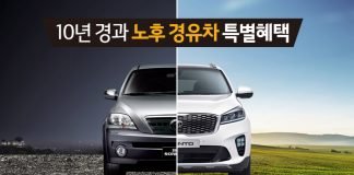 기아차, 노후 경유차 교체 지원 프로그램 실시