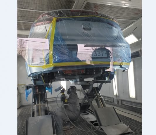 국토교통부 주관 종합정비업체 하부 언더코팅작업