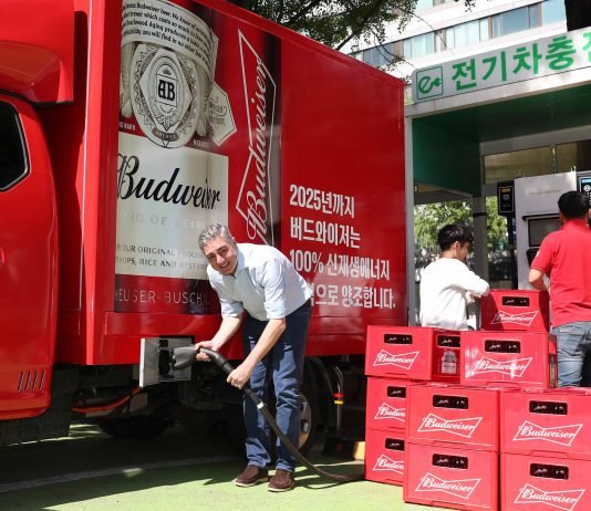 오비맥주, ‘2025년까지 맥주운반트럭 30% 친환경차로’