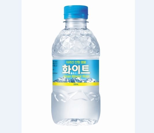 지리산산청샘물, 지리산 청정 샘물 화이트 소용량 330ML 출시
