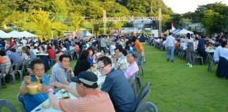 “막걸리 하모, 디디고 빚고 나누는 정아인교”