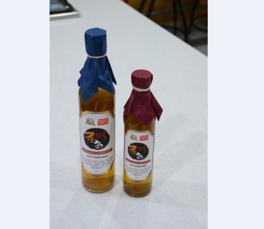 산성막걸리를 원료로 한 천연발효막걸리식초 ‘금막초’