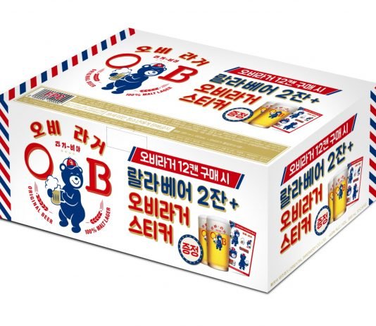 오비맥주, 설맞이 ‘OB라거 랄라베어’ 패키지 출시