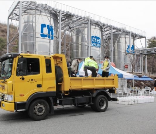 대선주조, ‘알코올 주조원료’ 32톤 기부 실시