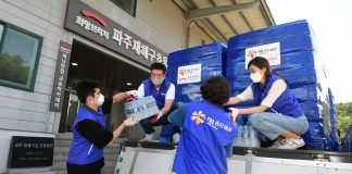 오비맥주, 폭염 취약계층에 생수 28,440병 긴급 지원