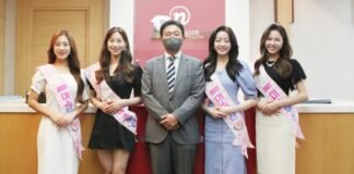 ‘2022 미스코리아 부산 선발대회’ 당선자들 BN그룹 방문