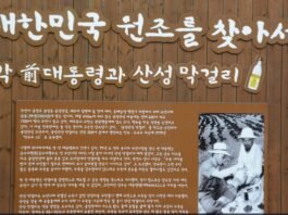 대통령과 막걸리