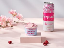 밀맥주와 아이스크림의 만남… “’호가든 로제 젤라또’ 만나보세요”