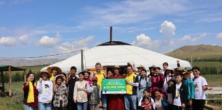 오비맥주, 몽골에서 15년째 ‘카스 희망의 숲’ 조성