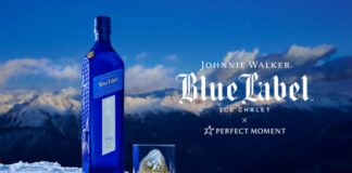 겨울의 정점을 담은 한정판 ‘조니워커 블루 아이스 샬레’