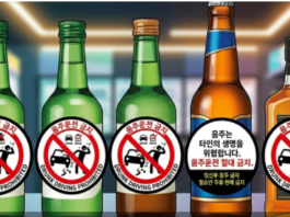 술병에 경고 문구 붙인다고 음주운전 근절될까?